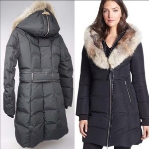 Mackage fur trimmed down coat